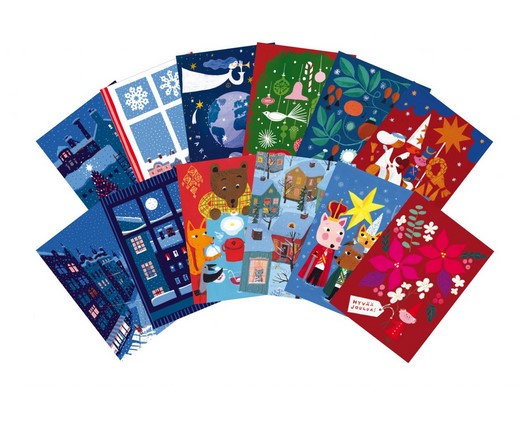 北欧ポストカード 幸せなフィンランドの暮らしを感じるポストカード セットで多数のイラストを楽しめます 北欧雑貨卸ならディット ダット 北欧 から直輸入の個性的な雑貨が豊富