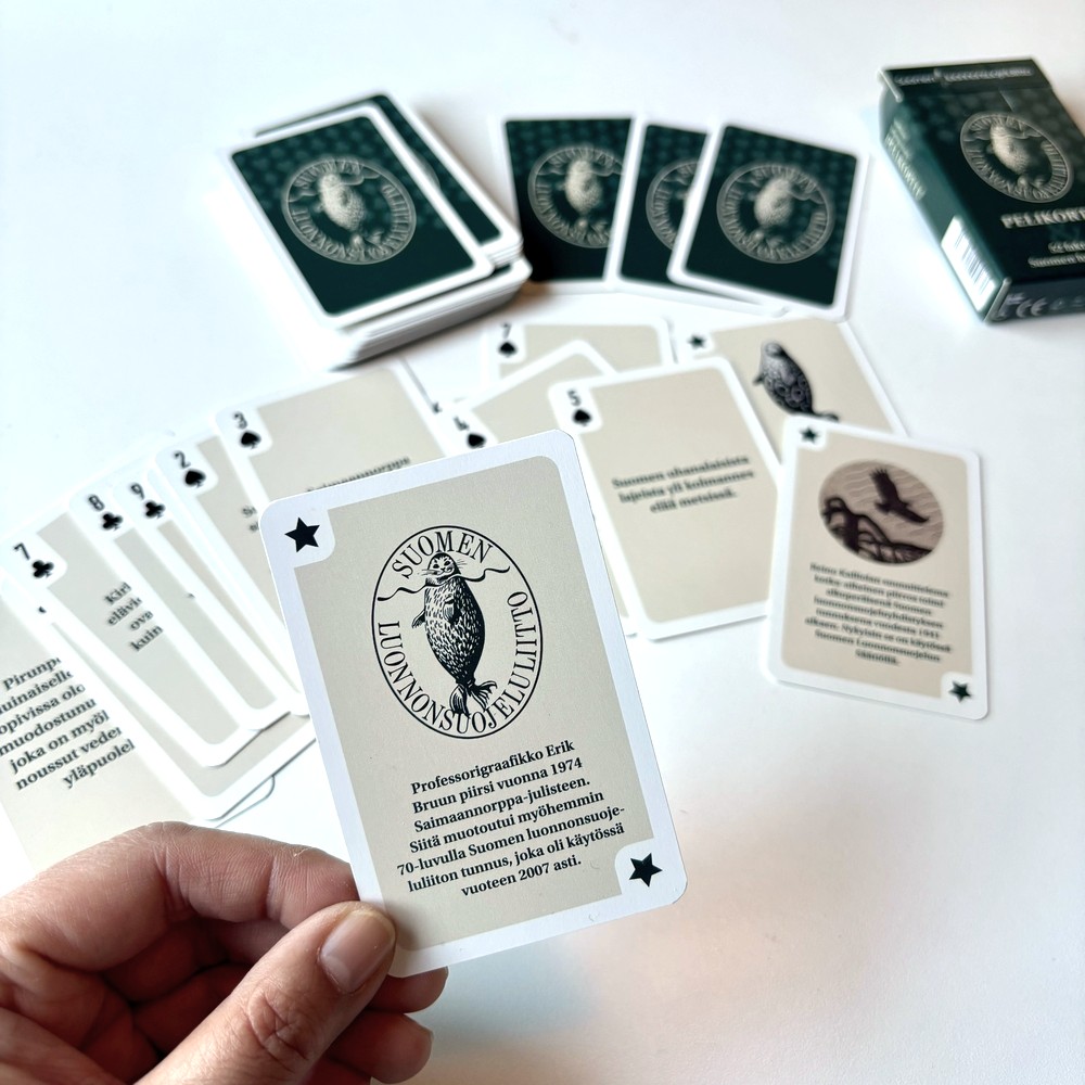 トランプ/カードゲーム by エリック・ブルーンｘフィンランド自然保護協会